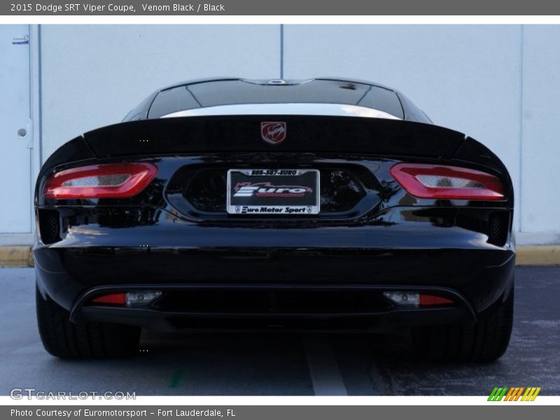 Venom Black / Black 2015 Dodge SRT Viper Coupe