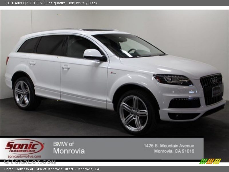 Ibis White / Black 2011 Audi Q7 3.0 TFSI S line quattro