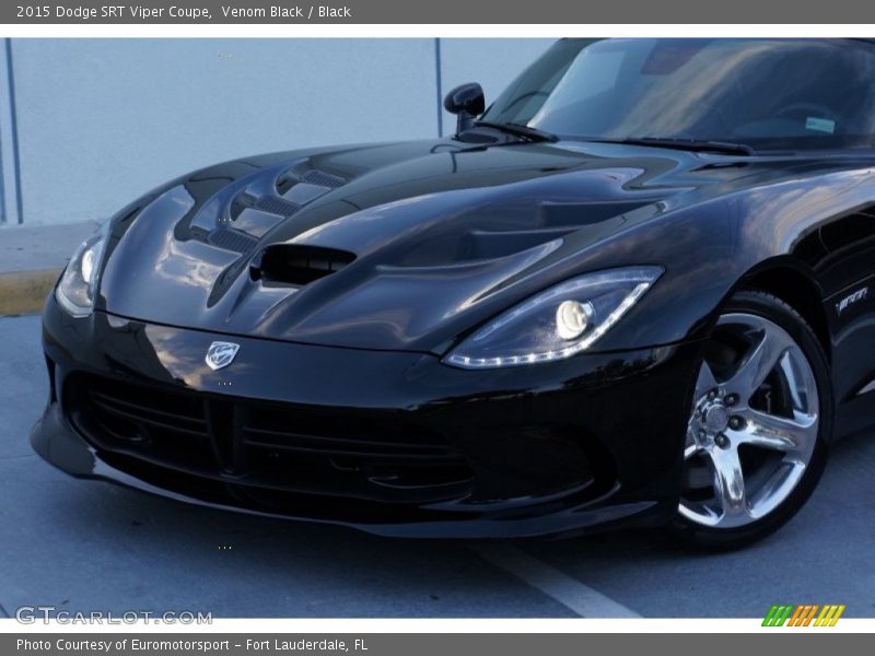 Venom Black / Black 2015 Dodge SRT Viper Coupe