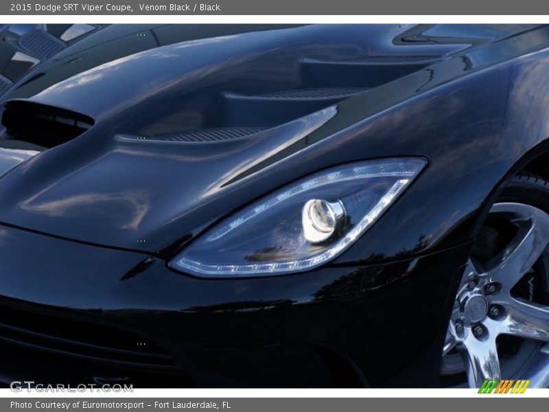Venom Black / Black 2015 Dodge SRT Viper Coupe