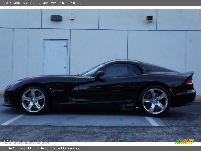 Venom Black / Black 2015 Dodge SRT Viper Coupe