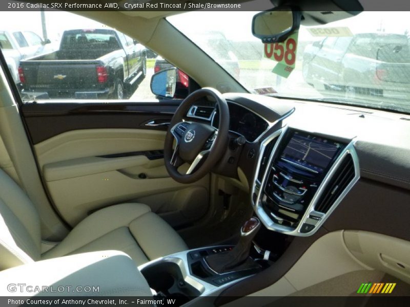 Crystal Red Tincoat / Shale/Brownstone 2016 Cadillac SRX Performance AWD