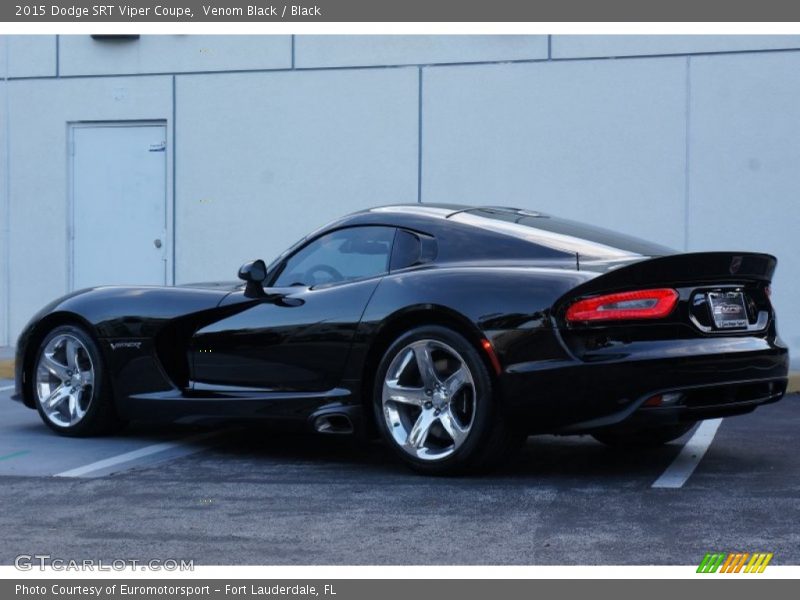 Venom Black / Black 2015 Dodge SRT Viper Coupe