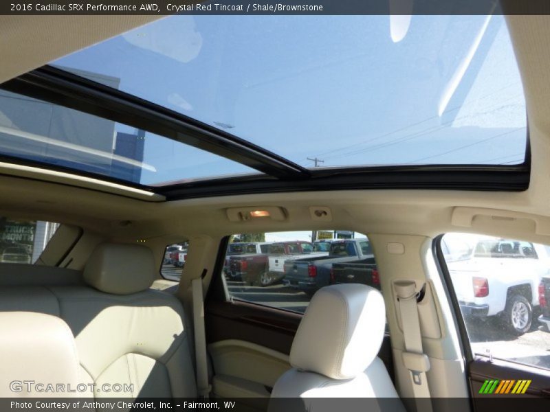 Sunroof of 2016 SRX Performance AWD