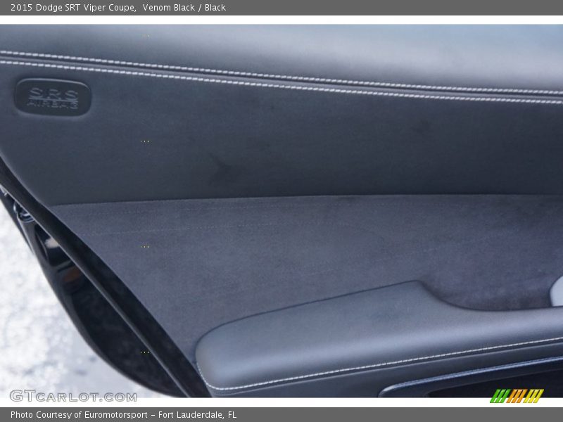 Venom Black / Black 2015 Dodge SRT Viper Coupe