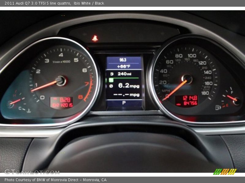 Ibis White / Black 2011 Audi Q7 3.0 TFSI S line quattro