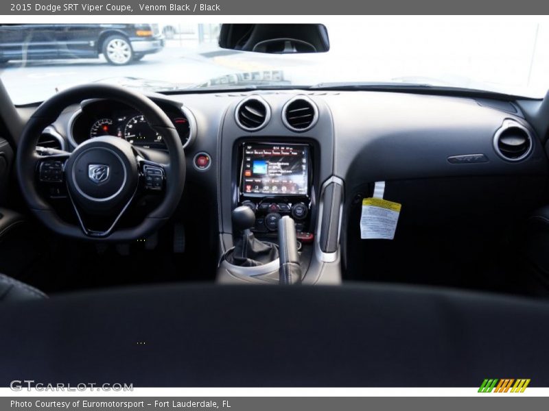 Dashboard of 2015 SRT Viper Coupe