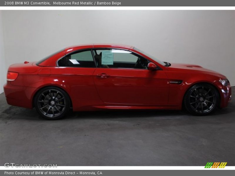 Melbourne Red Metallic / Bamboo Beige 2008 BMW M3 Convertible