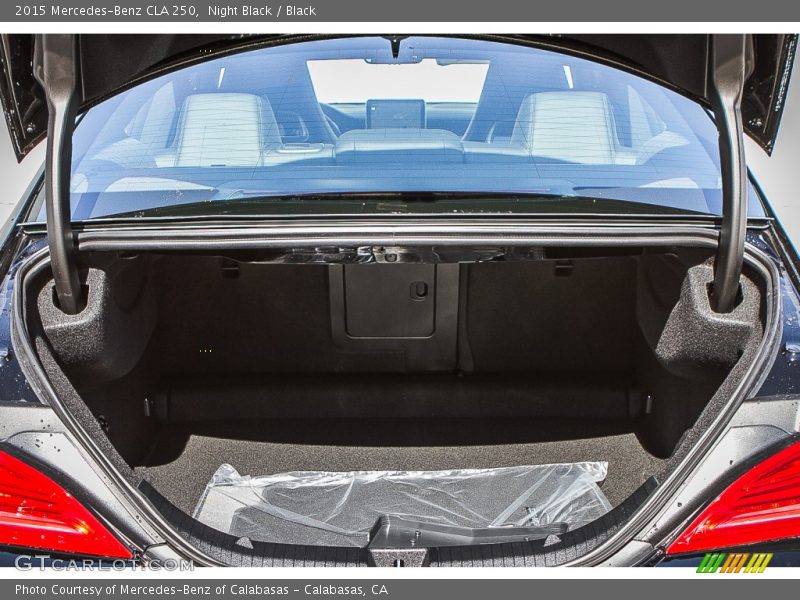 Night Black / Black 2015 Mercedes-Benz CLA 250