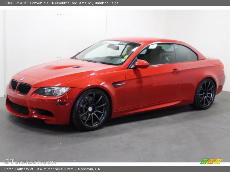 Melbourne Red Metallic / Bamboo Beige 2008 BMW M3 Convertible