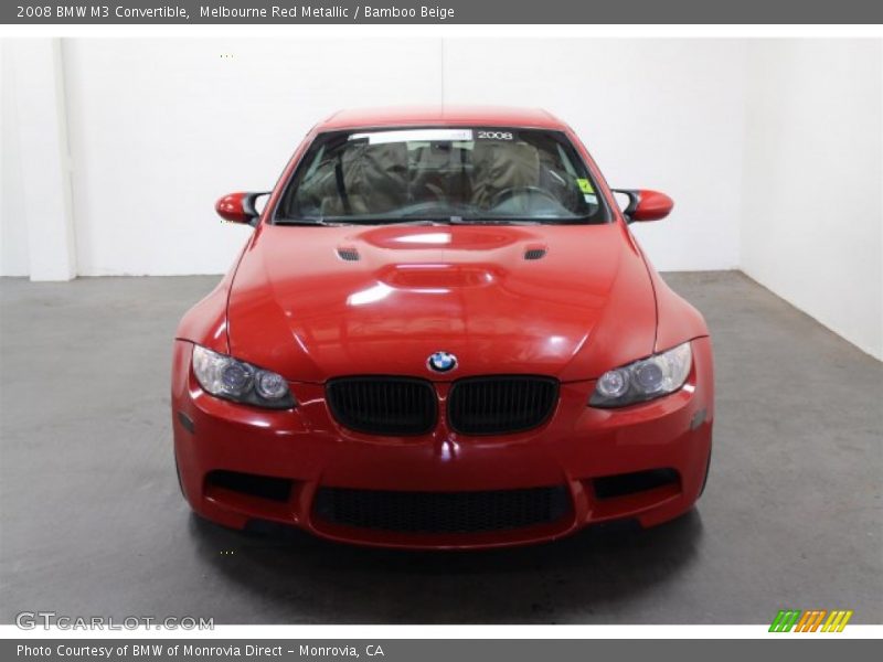 Melbourne Red Metallic / Bamboo Beige 2008 BMW M3 Convertible