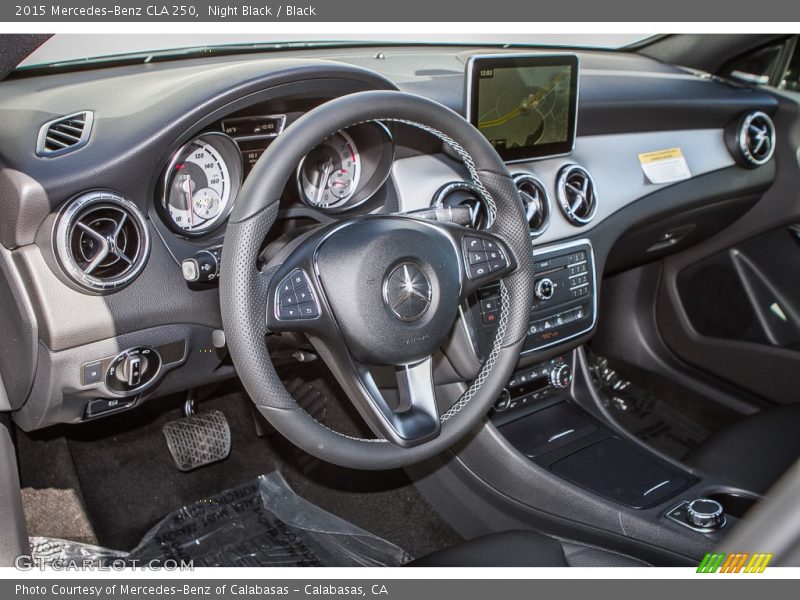 Night Black / Black 2015 Mercedes-Benz CLA 250