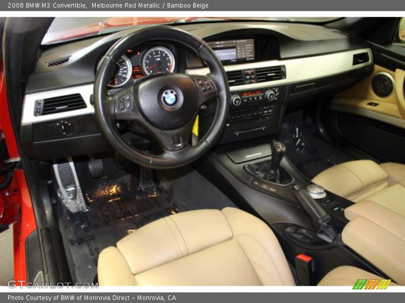 Melbourne Red Metallic / Bamboo Beige 2008 BMW M3 Convertible