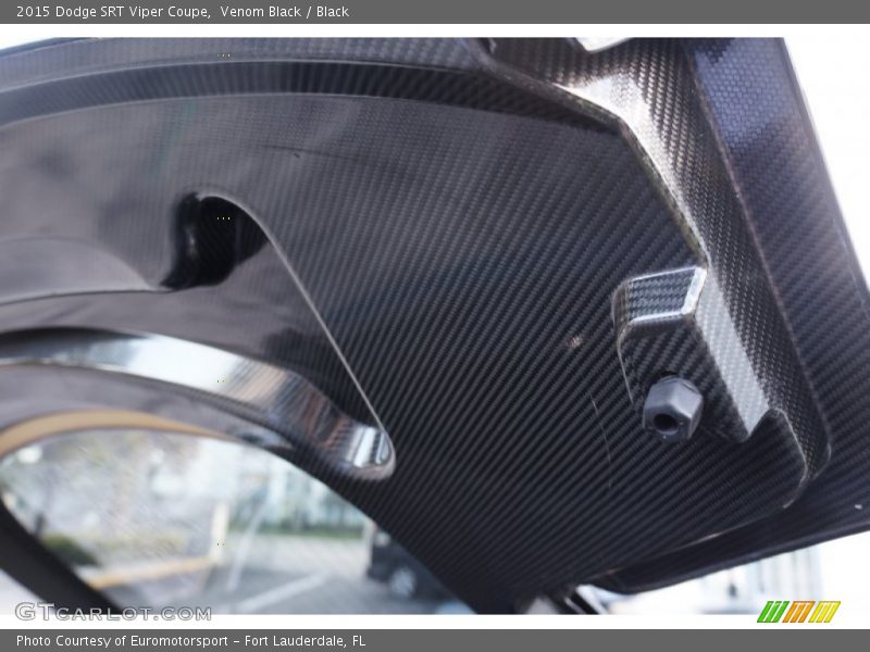 Venom Black / Black 2015 Dodge SRT Viper Coupe