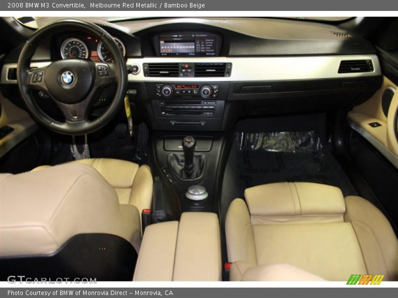 Melbourne Red Metallic / Bamboo Beige 2008 BMW M3 Convertible
