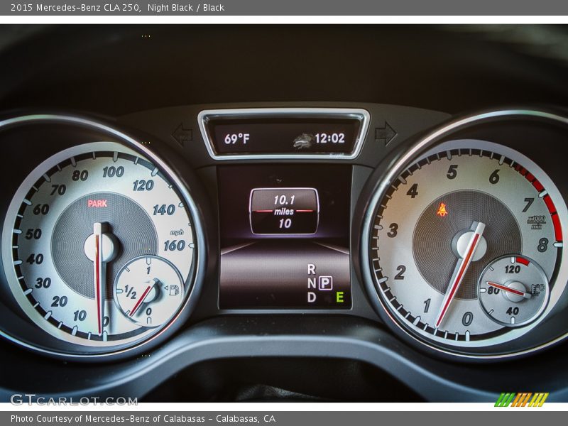 Night Black / Black 2015 Mercedes-Benz CLA 250