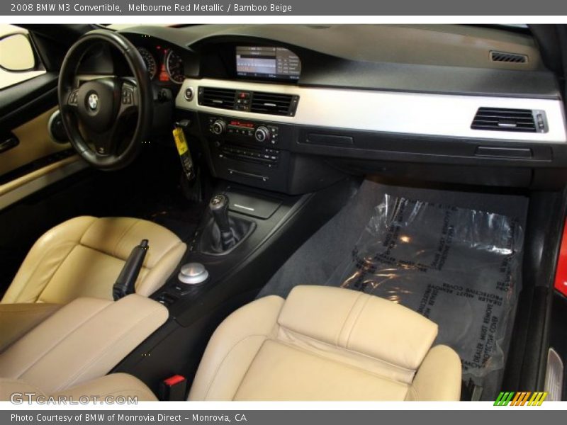 Melbourne Red Metallic / Bamboo Beige 2008 BMW M3 Convertible