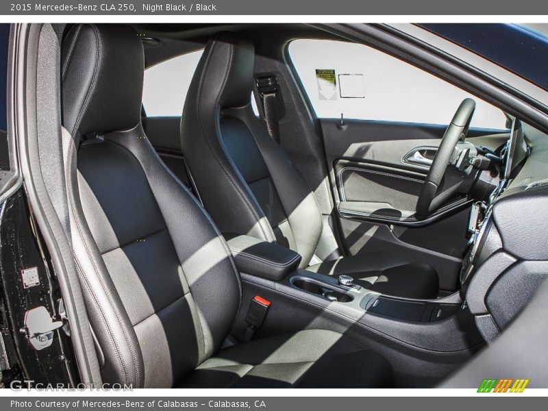 Night Black / Black 2015 Mercedes-Benz CLA 250