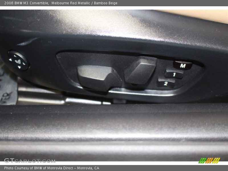 Melbourne Red Metallic / Bamboo Beige 2008 BMW M3 Convertible
