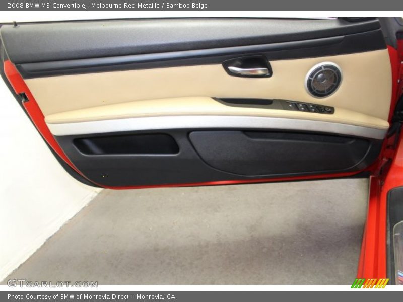 Melbourne Red Metallic / Bamboo Beige 2008 BMW M3 Convertible