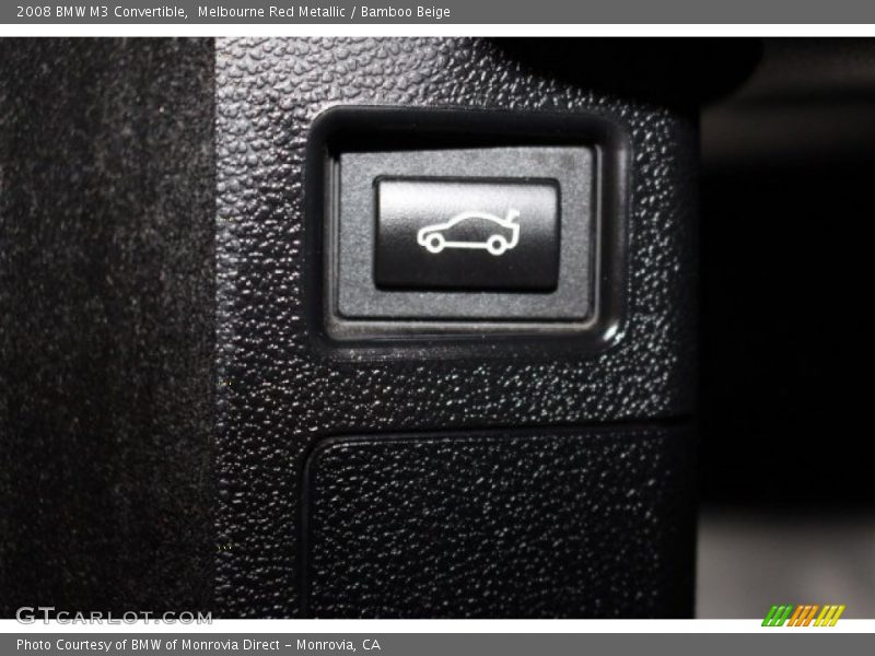 Melbourne Red Metallic / Bamboo Beige 2008 BMW M3 Convertible