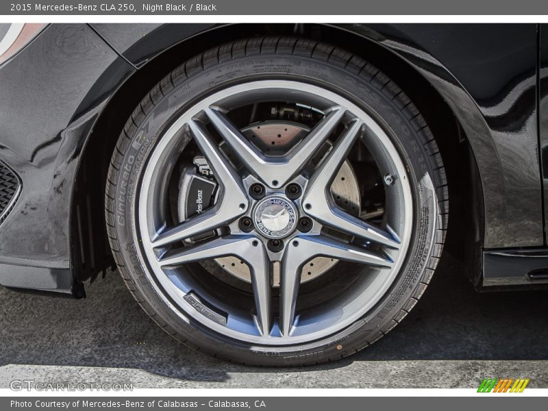 Night Black / Black 2015 Mercedes-Benz CLA 250