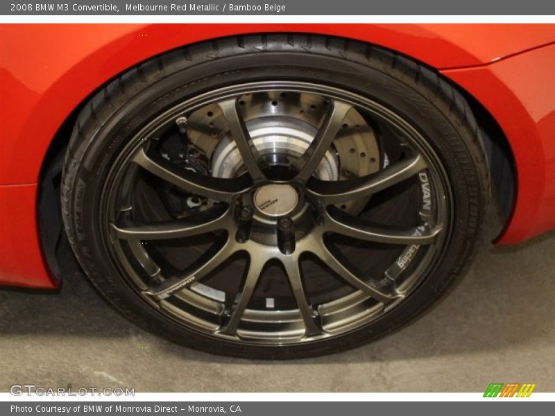 Melbourne Red Metallic / Bamboo Beige 2008 BMW M3 Convertible