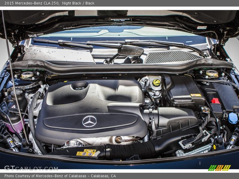 Night Black / Black 2015 Mercedes-Benz CLA 250