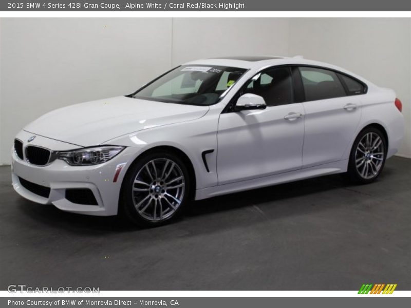 Front 3/4 View of 2015 4 Series 428i Gran Coupe