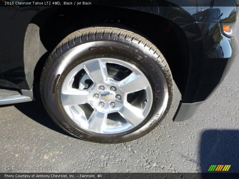 Black / Jet Black 2016 Chevrolet Tahoe LTZ 4WD