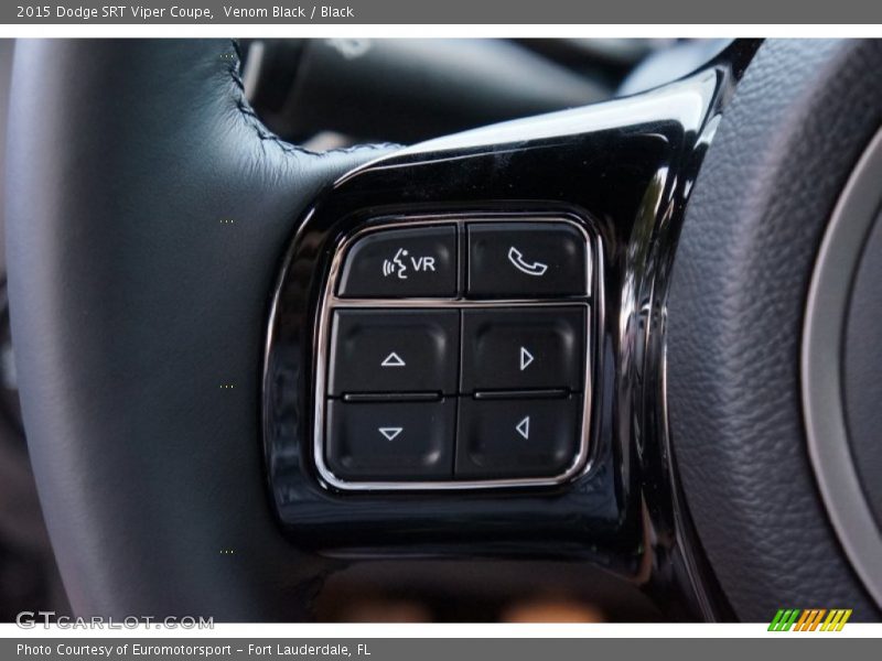 Controls of 2015 SRT Viper Coupe