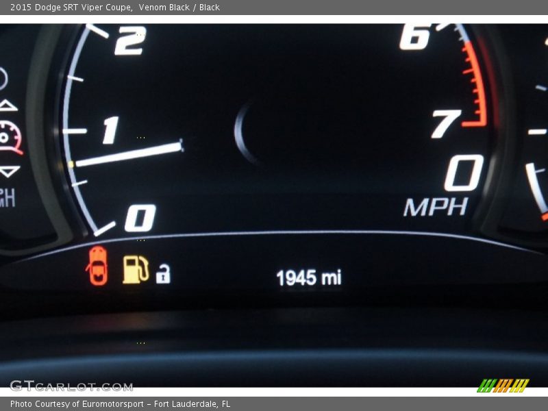 Venom Black / Black 2015 Dodge SRT Viper Coupe