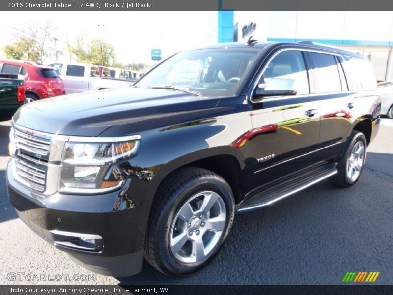 Black / Jet Black 2016 Chevrolet Tahoe LTZ 4WD