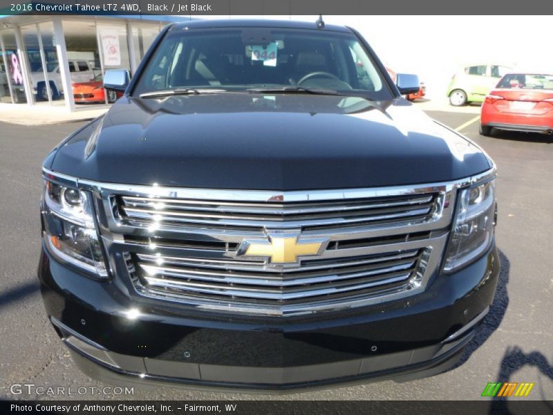 Black / Jet Black 2016 Chevrolet Tahoe LTZ 4WD