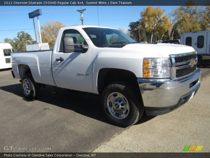 Front 3/4 View of 2011 Silverado 2500HD Regular Cab 4x4