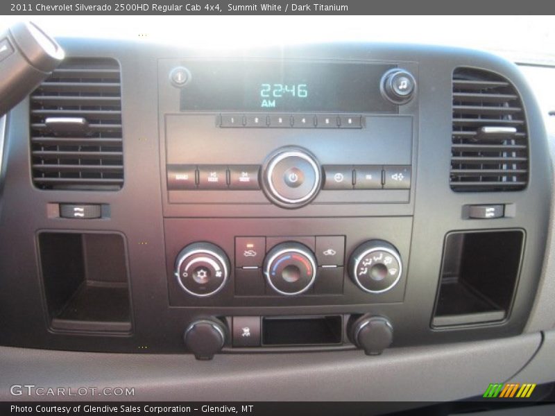 Summit White / Dark Titanium 2011 Chevrolet Silverado 2500HD Regular Cab 4x4