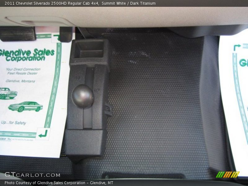 Summit White / Dark Titanium 2011 Chevrolet Silverado 2500HD Regular Cab 4x4