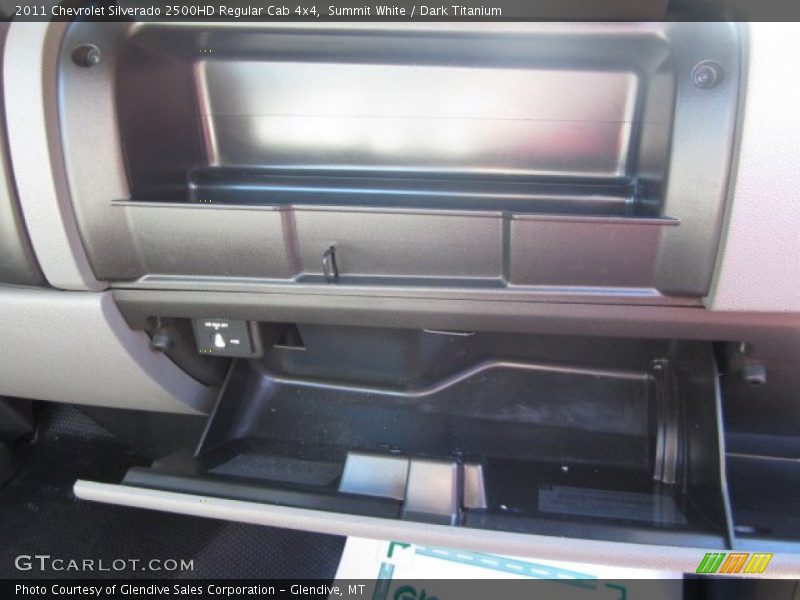 Summit White / Dark Titanium 2011 Chevrolet Silverado 2500HD Regular Cab 4x4