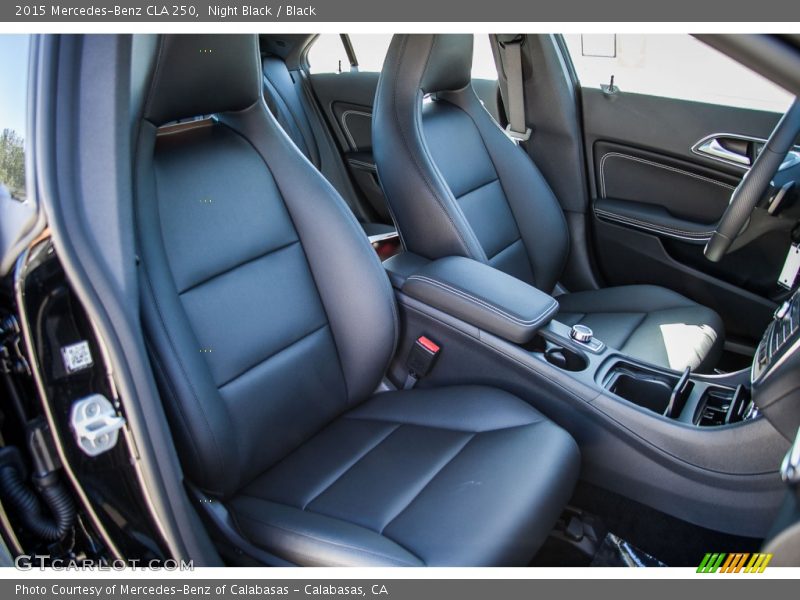 Night Black / Black 2015 Mercedes-Benz CLA 250