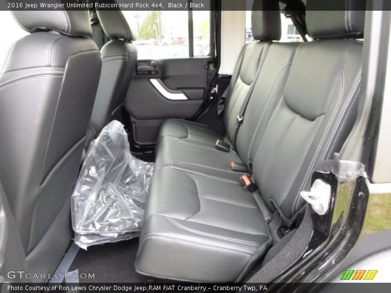 Black / Black 2016 Jeep Wrangler Unlimited Rubicon Hard Rock 4x4