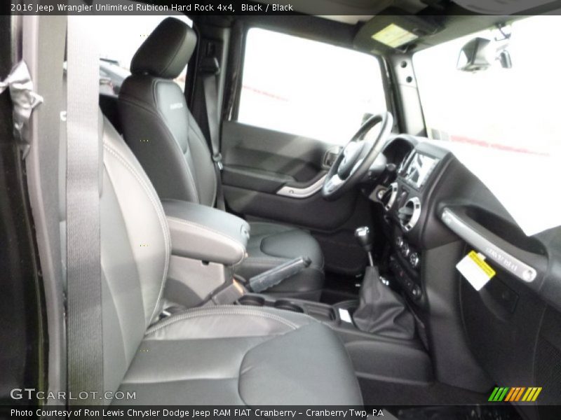 Black / Black 2016 Jeep Wrangler Unlimited Rubicon Hard Rock 4x4