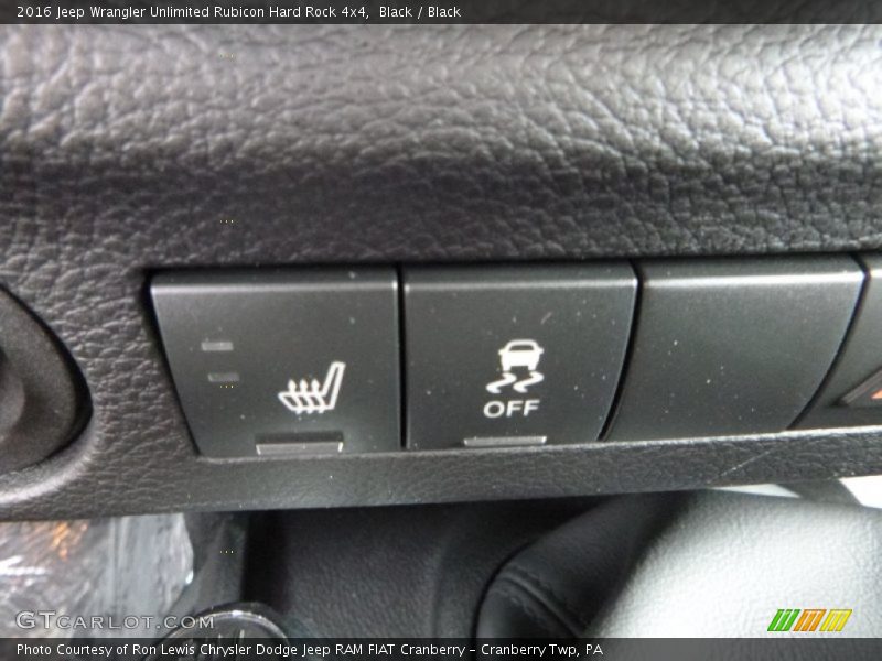 Black / Black 2016 Jeep Wrangler Unlimited Rubicon Hard Rock 4x4