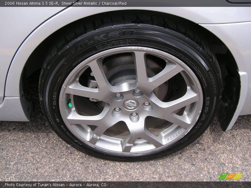 Sheer Silver Metallic / Charcoal/Red 2006 Nissan Altima 3.5 SE-R