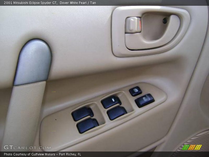 Dover White Pearl / Tan 2001 Mitsubishi Eclipse Spyder GT