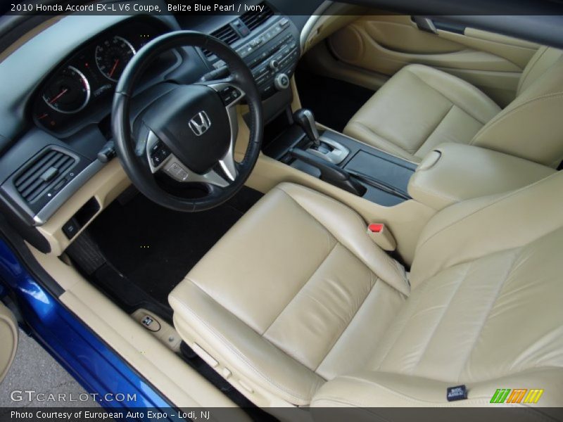  2010 Accord EX-L V6 Coupe Ivory Interior