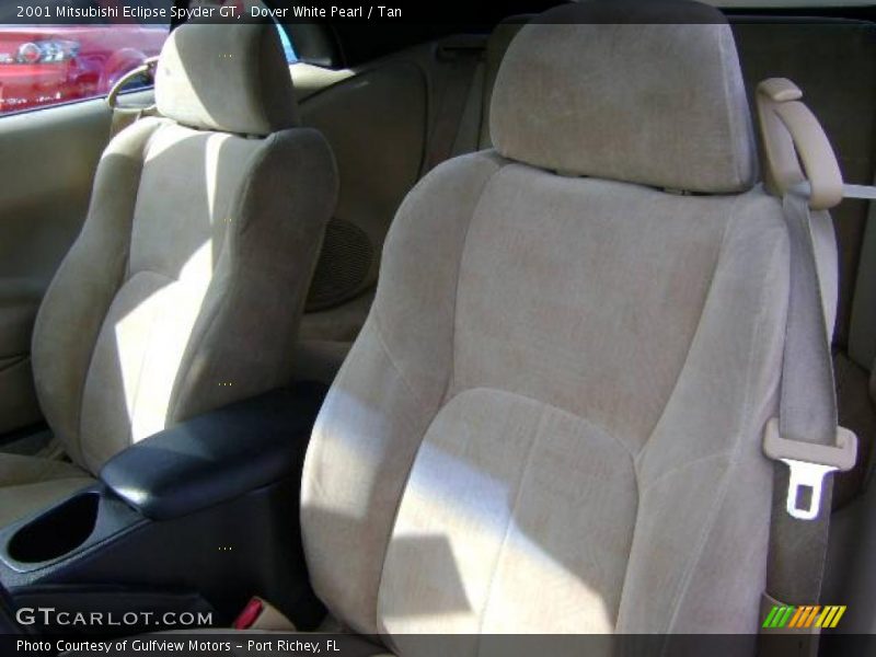 Dover White Pearl / Tan 2001 Mitsubishi Eclipse Spyder GT