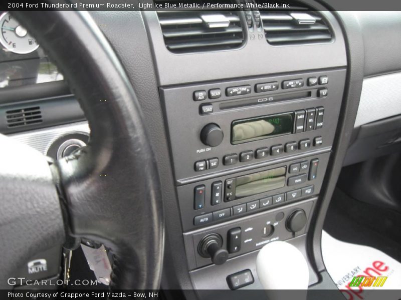 Light Ice Blue Metallic / Performance White/Black Ink 2004 Ford Thunderbird Premium Roadster