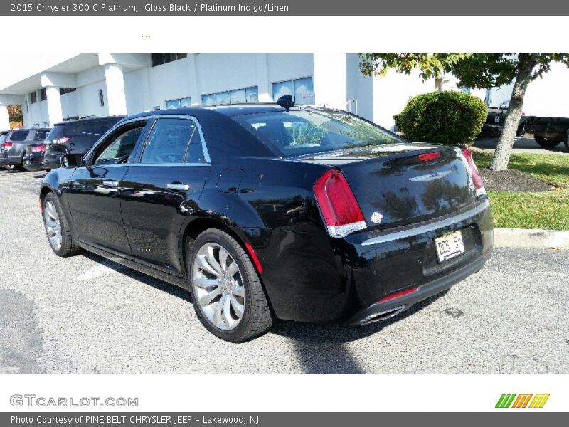 Gloss Black / Platinum Indigo/Linen 2015 Chrysler 300 C Platinum