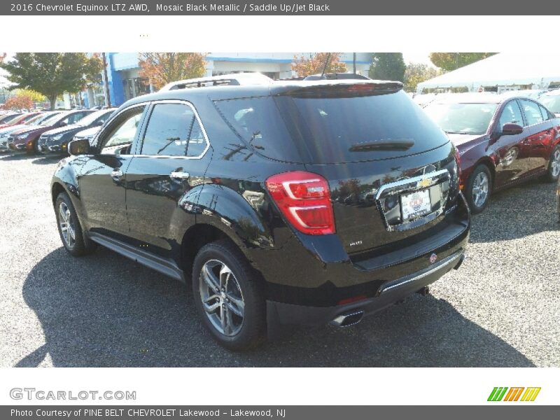 Mosaic Black Metallic / Saddle Up/Jet Black 2016 Chevrolet Equinox LTZ AWD