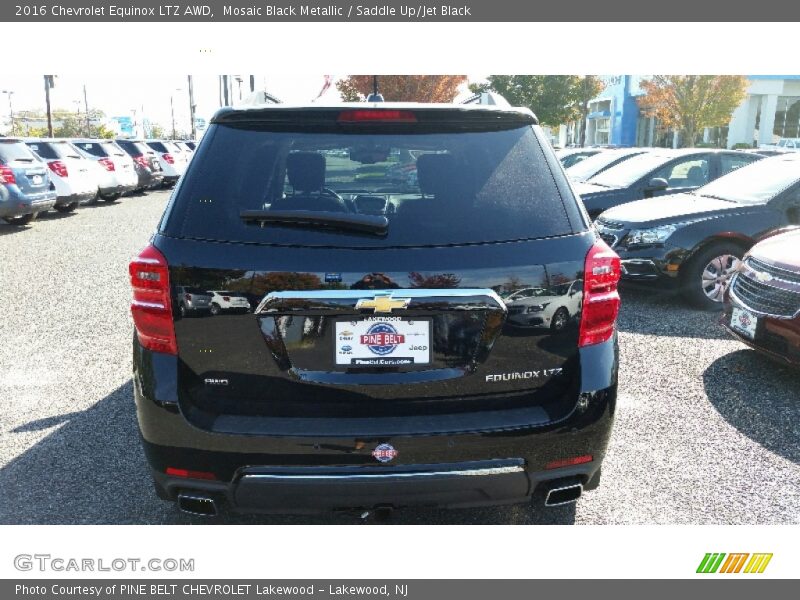 Mosaic Black Metallic / Saddle Up/Jet Black 2016 Chevrolet Equinox LTZ AWD